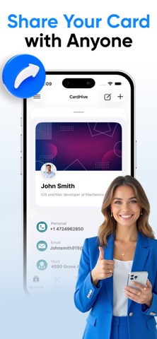Digital Business Card Maker • Screenshot 3 of 7