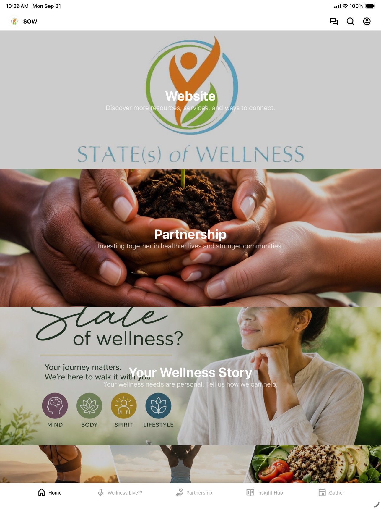 Screenshot 2 of State(s) of Wellness