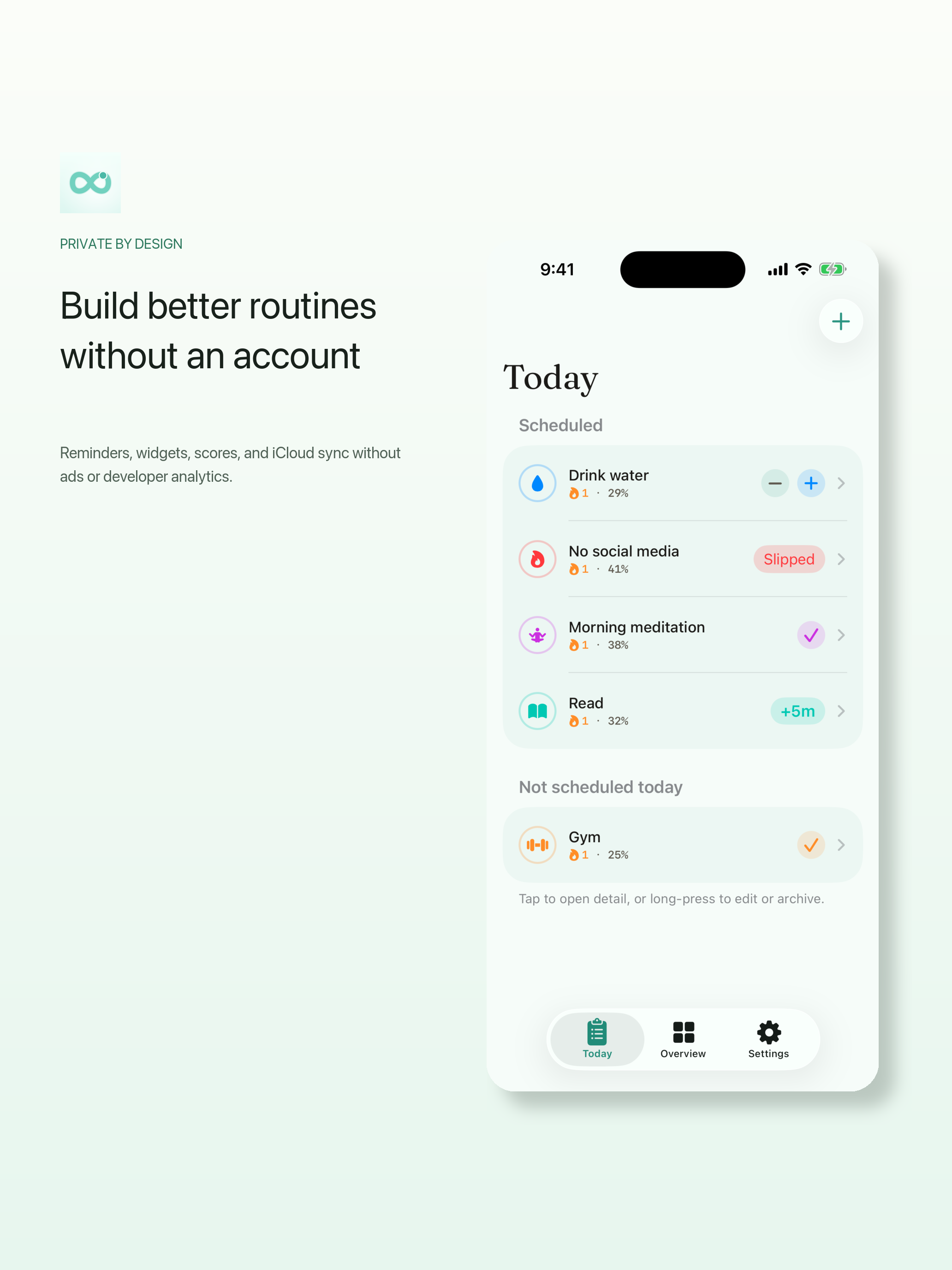 OneHabit: Habit Tracker screenshot 6