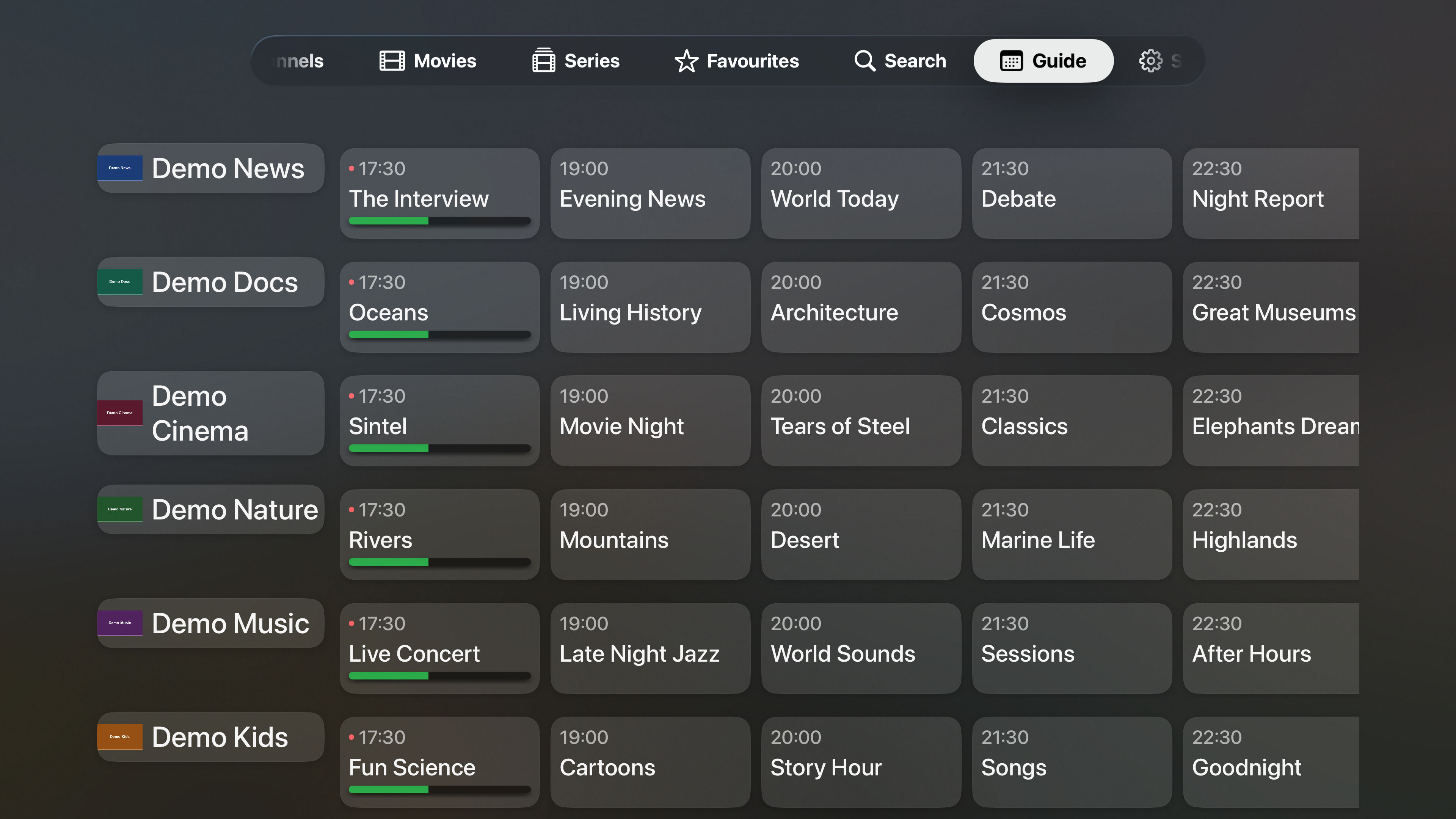 Pixel IPTV screenshot 14