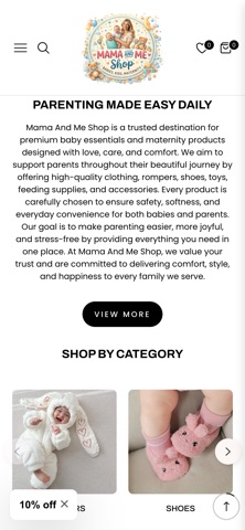 Mama And Me Shop screenshot