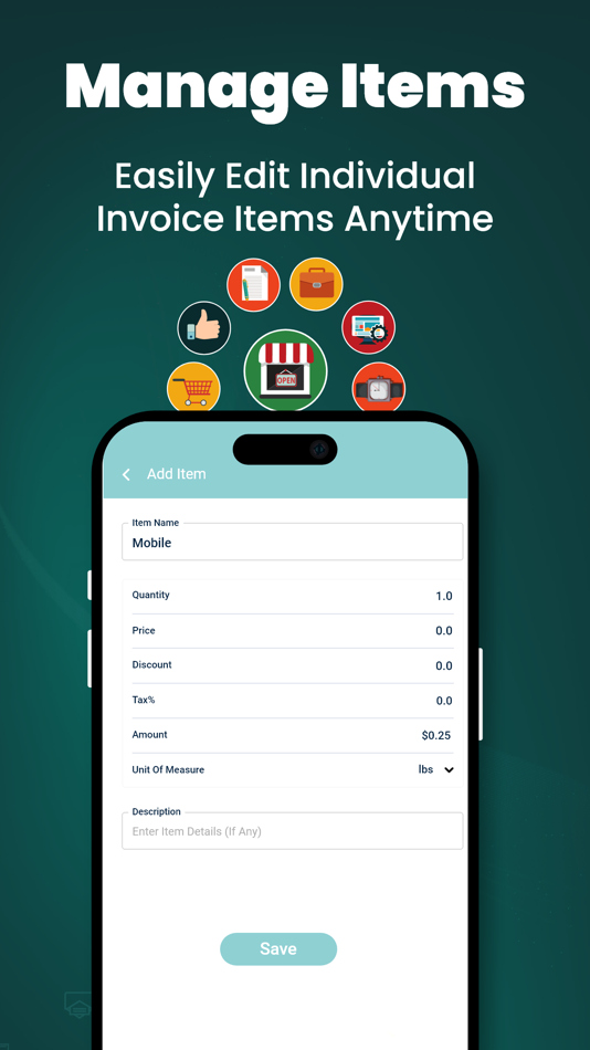 #6. Invoice Maker & Receipt App・ (macOS) 由: Asad Ahsan