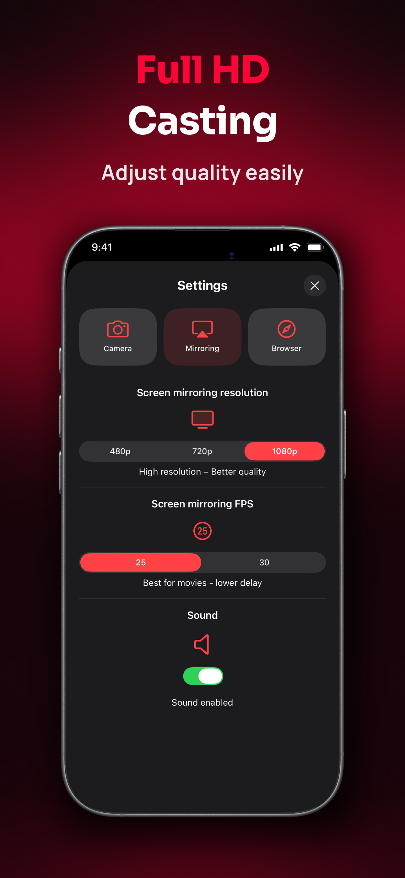 AllCast Screen Mirroring to TV screenshot 6