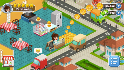 Screenshot #3 pour Cafeland - Jeu de Restauration