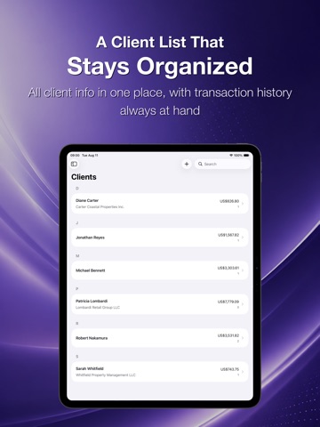 InvoiceHive: Estimates & Bills iPad screenshot