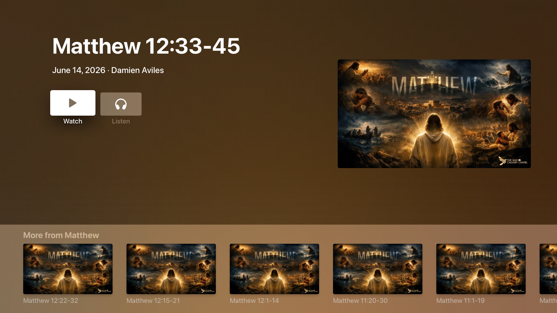 The Way Calvary Chapel screenshot 9