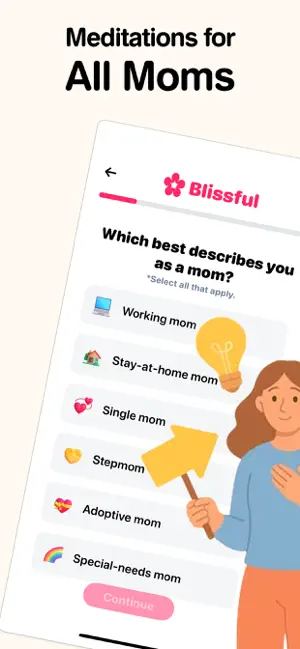 Blissful: Self Care for Moms screenshot 2