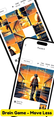 Image Sliding 15 Tile Puzzle screenshot