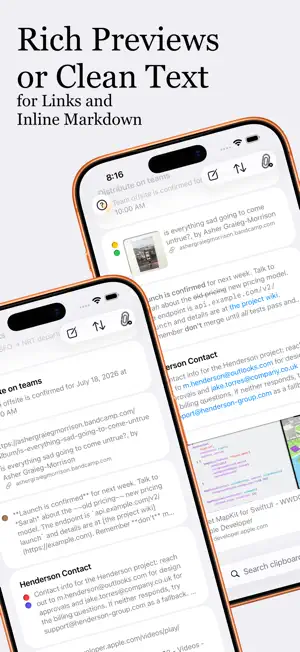 Qlip - Clipboard Manager screenshot 4