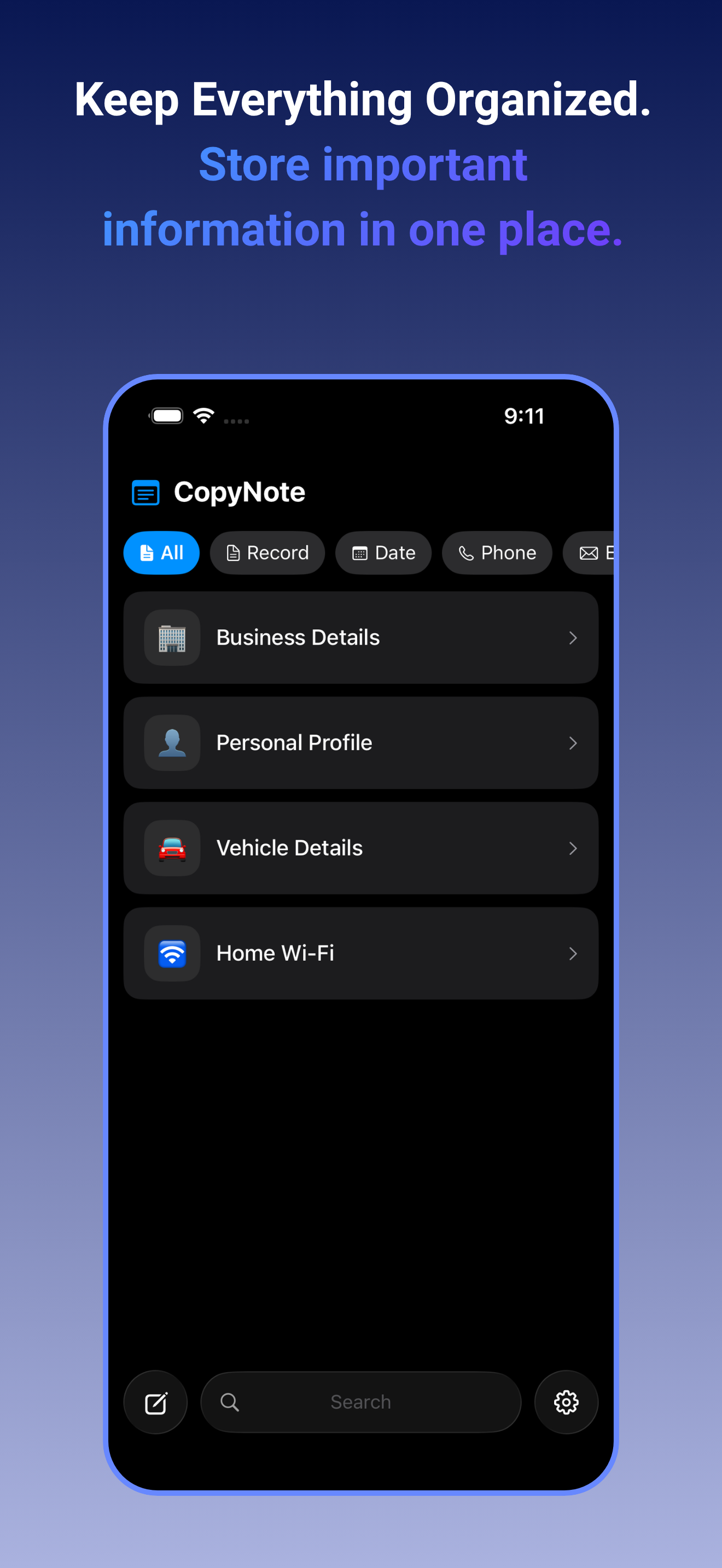 CopyNote | Save & Copy screenshot 2