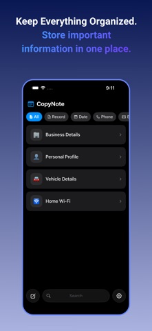 CopyNote | Save & Copy screenshot