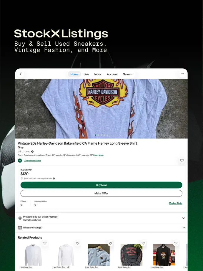 StockX iPad screenshot 5