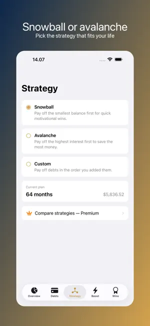 Debt Payoff: Snowball Plan screenshot 3
