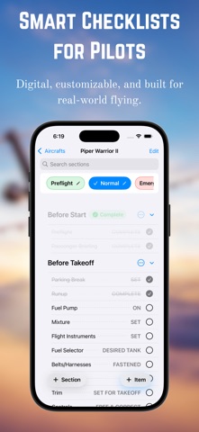 Pocket Checklist screenshot