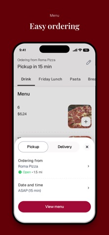 Roma Pizza MI iPhone screenshot