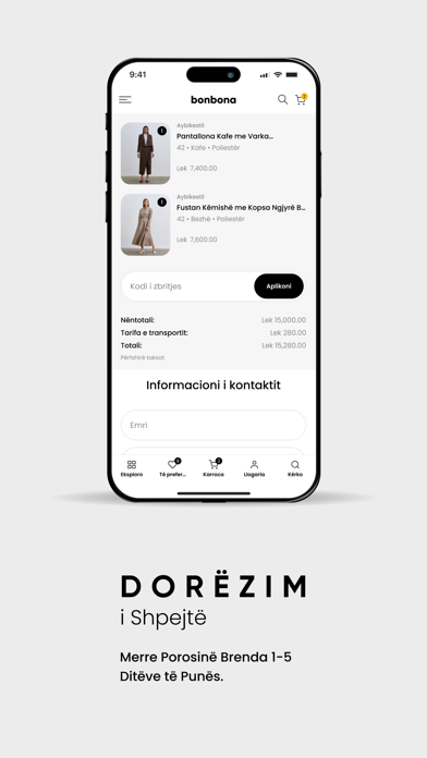 Bonbona Online Fashion Screenshot
