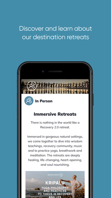 Recovery 2.0 iPhone screenshot 5 - Health & Fitness app
