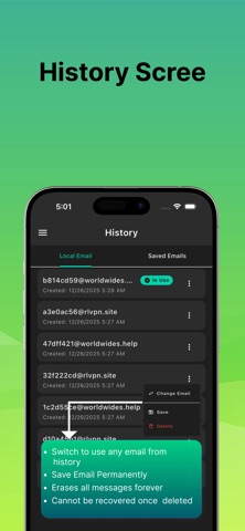 Quick Mail – Instant Temp Mail Screenshot 3 of 7