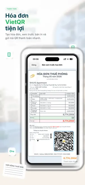 3W Quản lý nhà trọ screenshot 3