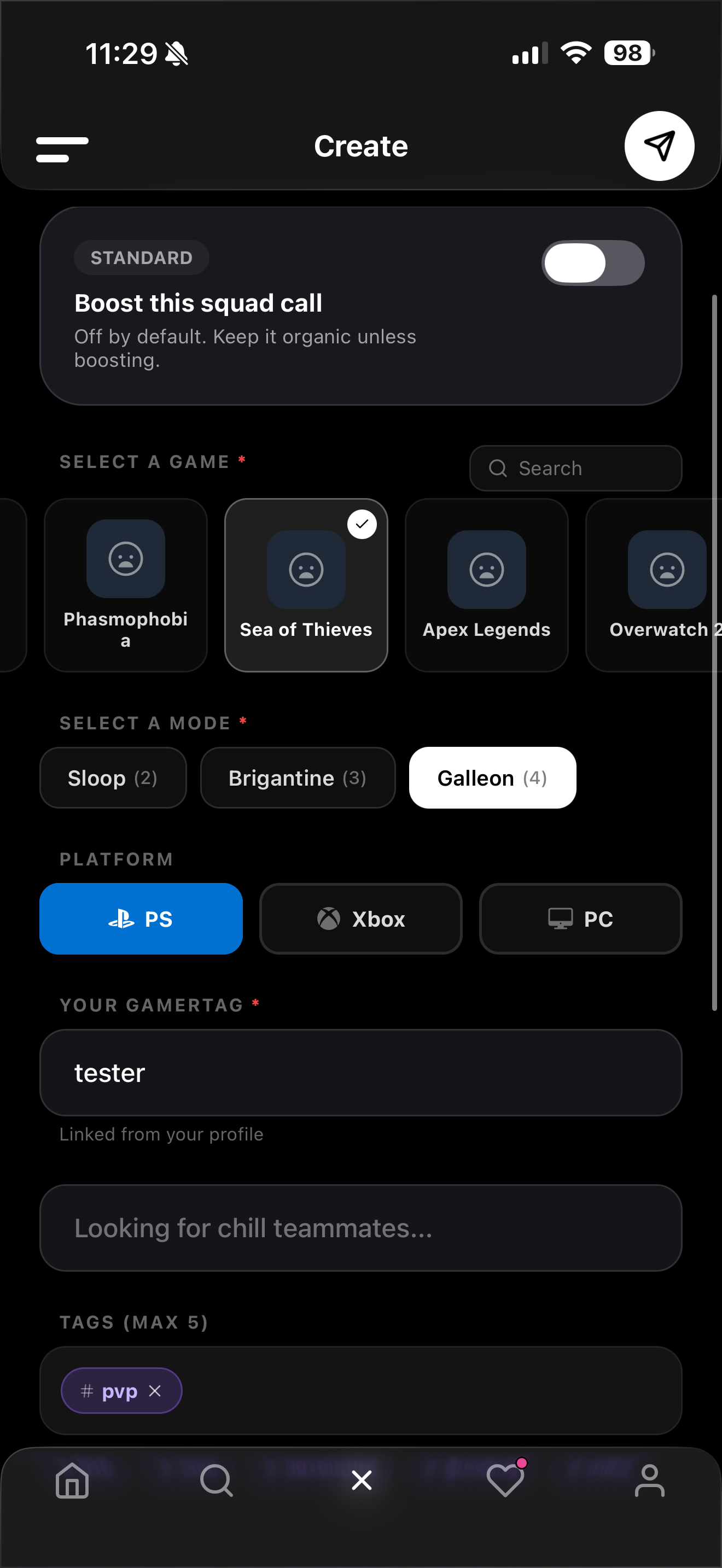 Rally: Social Media for Gamers screenshot 5