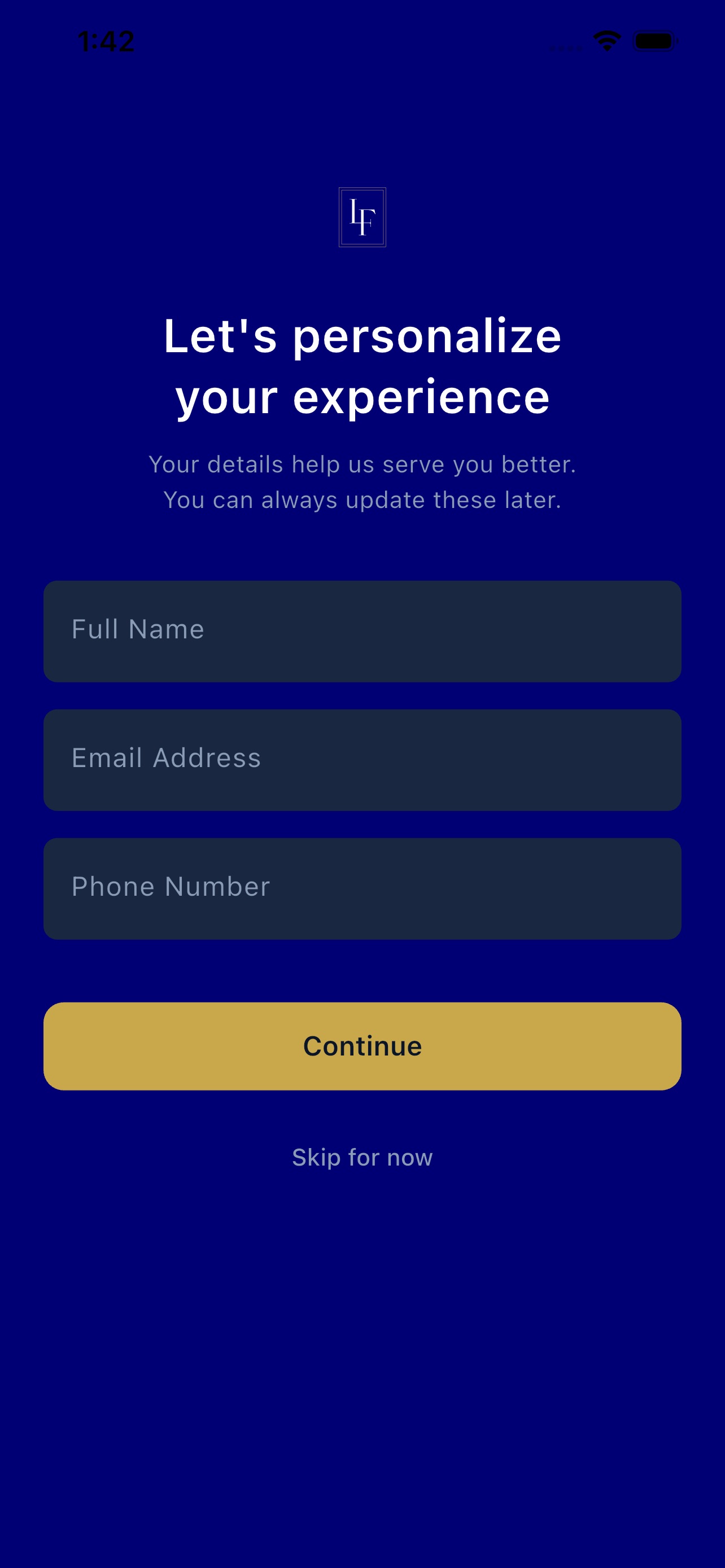 Screenshot 1 of Lacy Financial