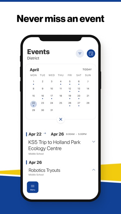Onekama Consolidated Schools Screenshot