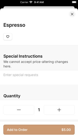App screenshot