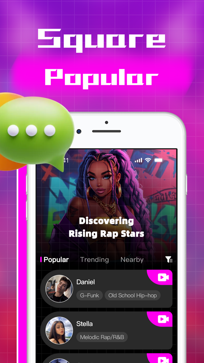 Nomi - Friends, Chat  More