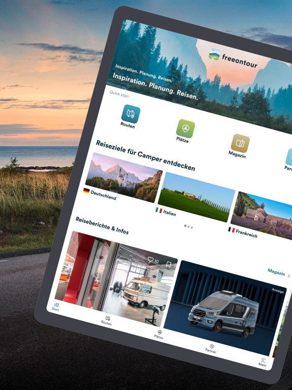 Screenshot #4 pour FREEONTOUR Camping App