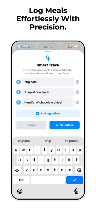 PocketScale: Macro Tracker Screenshot 3 of 4