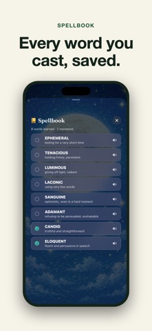 English Spelling & Vocabulary iPhone screenshot