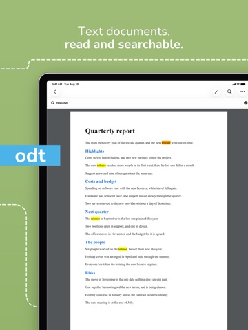 OpenDocument Reader Pro screenshot 8
