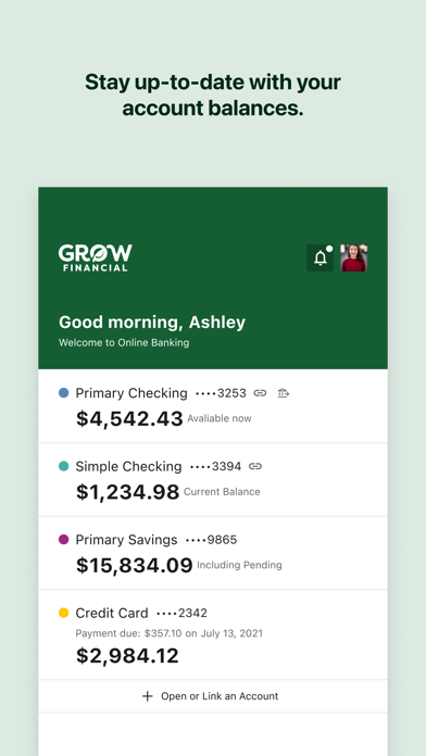 Grow Mobile Banking Screenshot 4 of 8