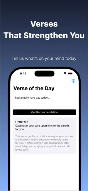 TodayVerse screenshot 1