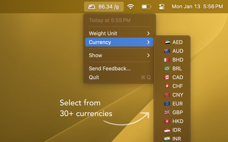 Gold Price Live - Spot Price Screenshot