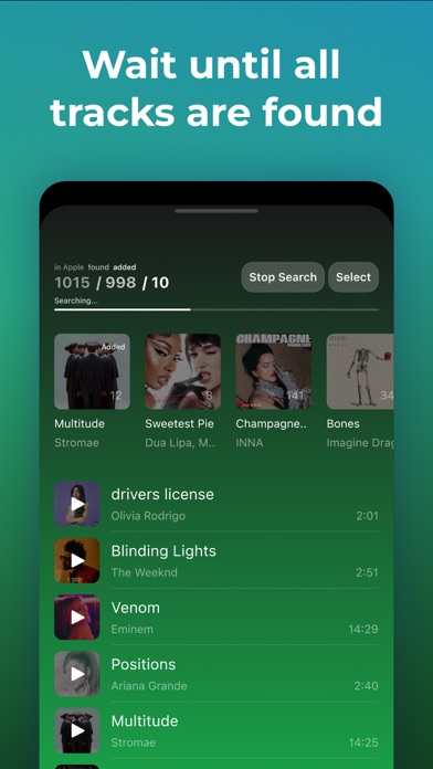 Transfer Music Screenshot