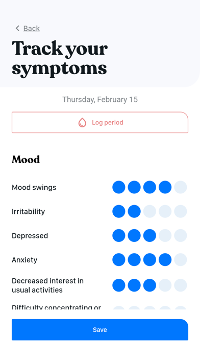 PMS Coach Screenshot