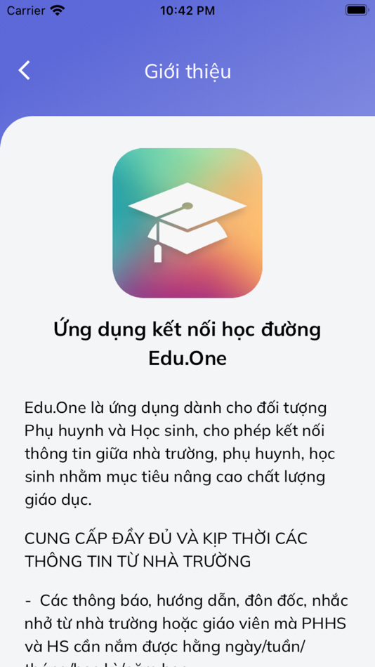 #8. Edu.One (iOS) 由: VIETTEL BUSINESS SOLUTIONS CORPORATION – BRANCH OF VIETTEL GROUP