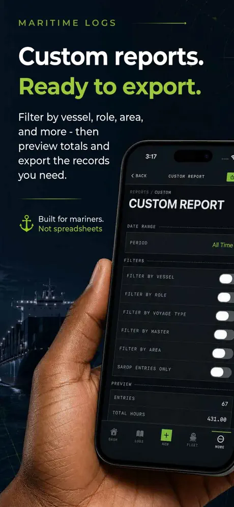 Maritime Logs screenshot 5
