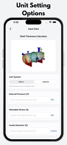 Pressure Vessel Thickness Pro Screenshot 7 of 10