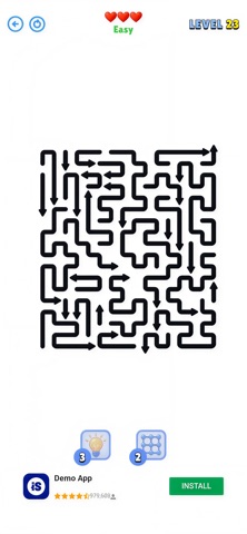 Arrow+ Escape Puzzle iPhone screenshot