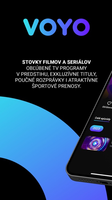 Screenshot #1 pour Voyo.sk