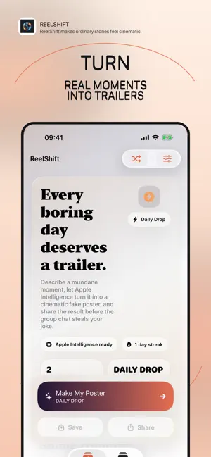 ReelShift screenshot 1