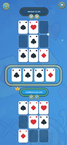 Tic Tac Poker iPhone screenshot