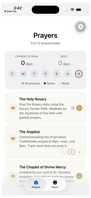 Catholic Prayer Warrior screenshot 1