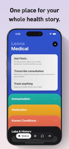 Finch – Health Intelligence Screenshot 2 of 9