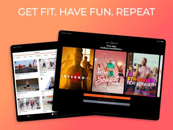 Screenshot #4 pour Daily Burn: At Home Workouts