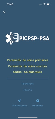 PICPSP-PSA - Proto. paramédics iPhone screenshot 1