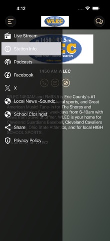 The WLEC App! Screenshot 5 of 5