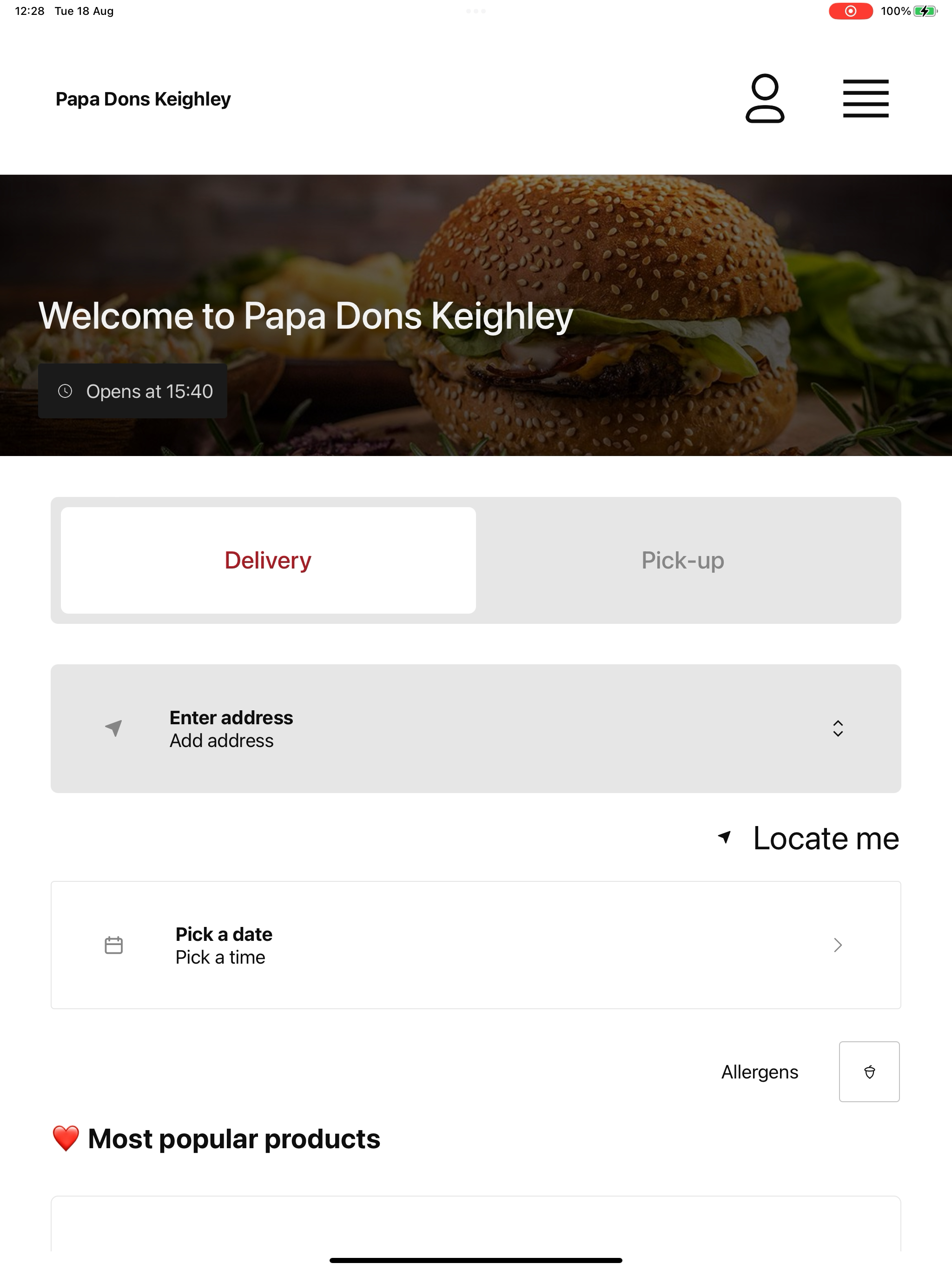 Papa Dons Keighley screenshot 5